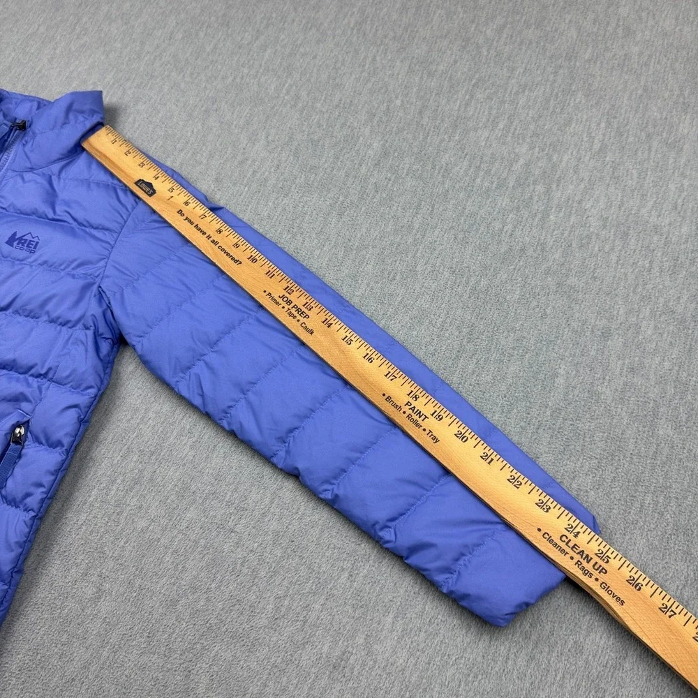REI Co-op Jacket Kids Medium Purple Down 650 Puffer Coat Lightweight‎ Insulated